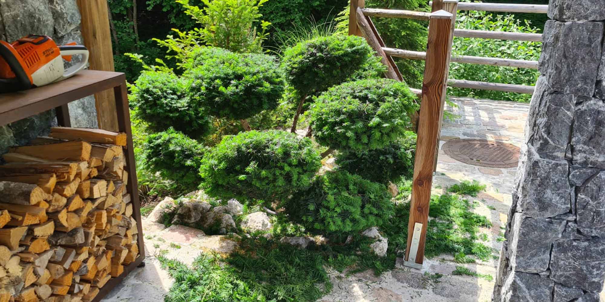 Gamsbau Baumeister Kitzbuehel Gartenarbeiten